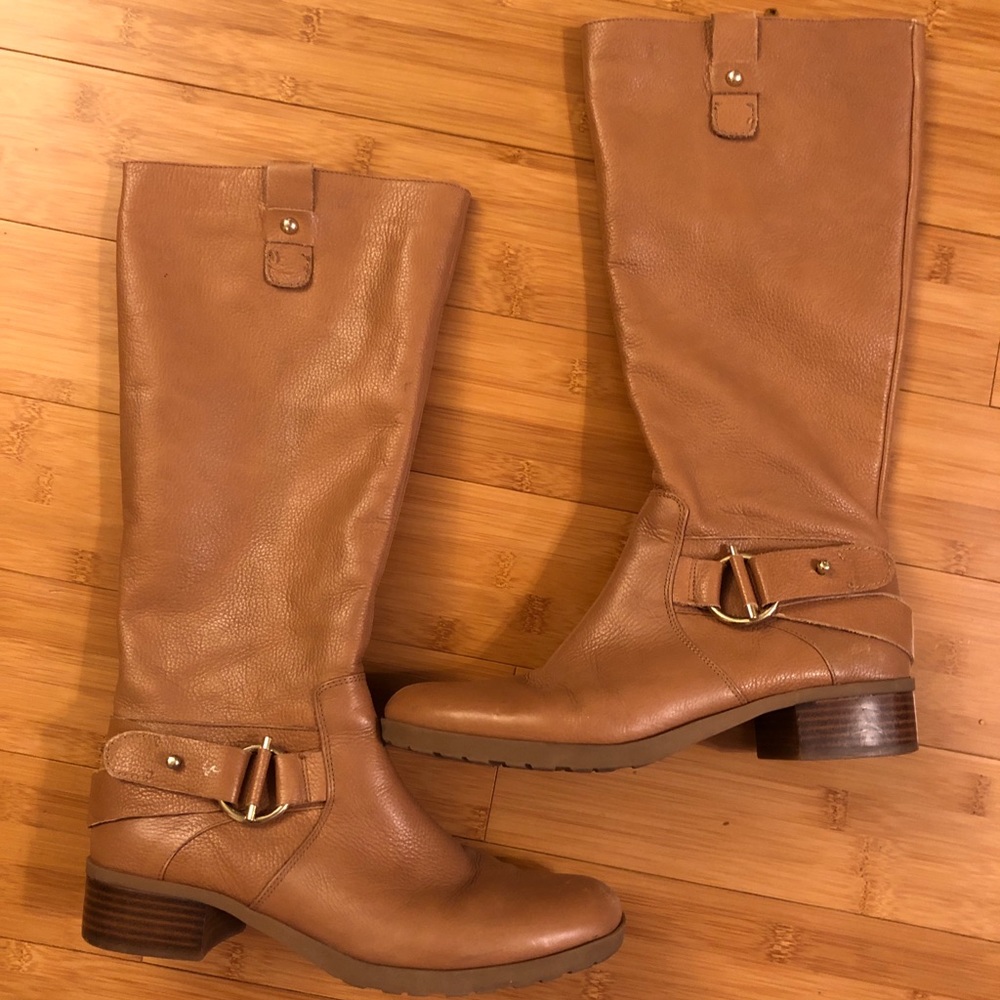 Nine West Knee High Leather Boots